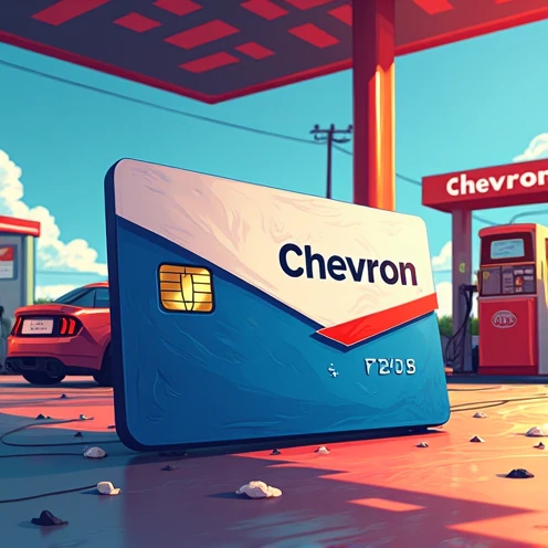 chevron gas card